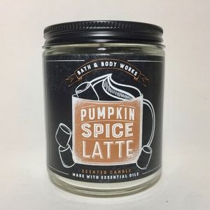 PUMPKIN SPICE LATTE Single Wick Candle